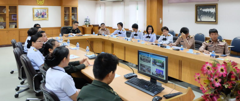 ศึกษาดูงานที่โรงเรียนเตรียมทหาร